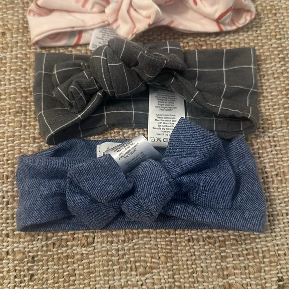 Angel Dear Baby Girls Headband Bundle